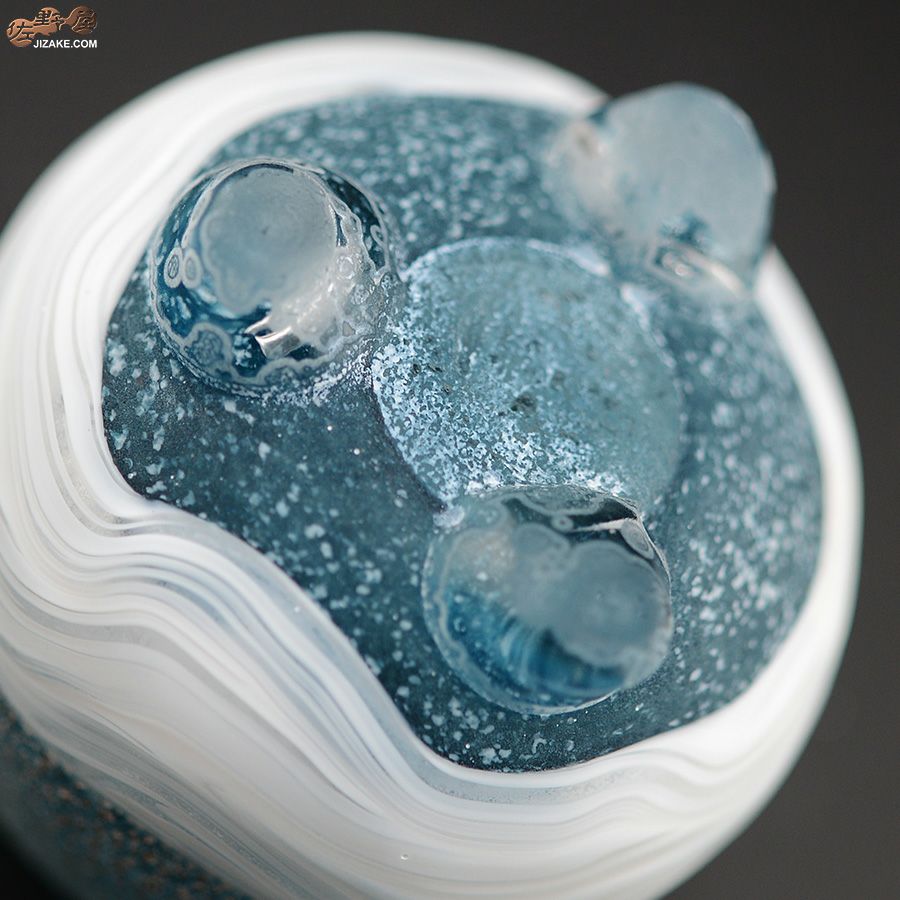 SUN GLASS STUDIO KYOTO 【箱入】風のしらべ　雨情　酒盃