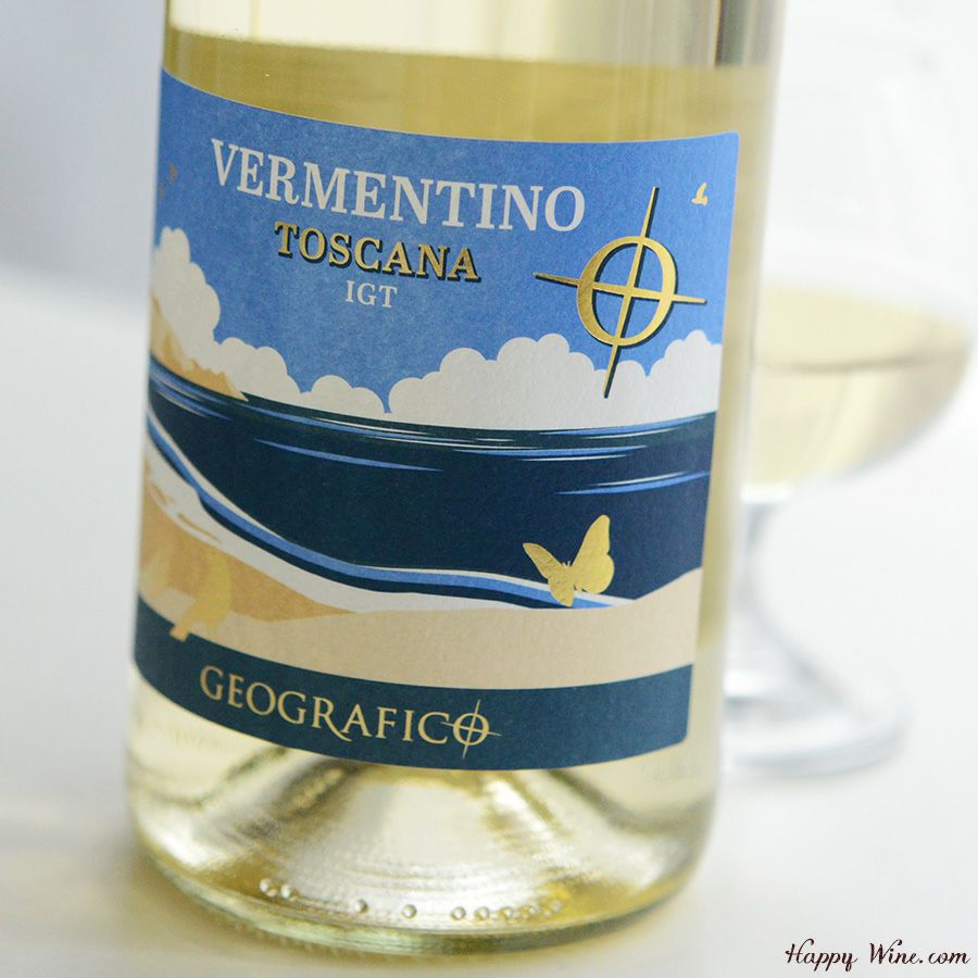 ジェオグラフィコ　タスカン・ヴァイブス　ヴェルメンティーノ(白)(SC)