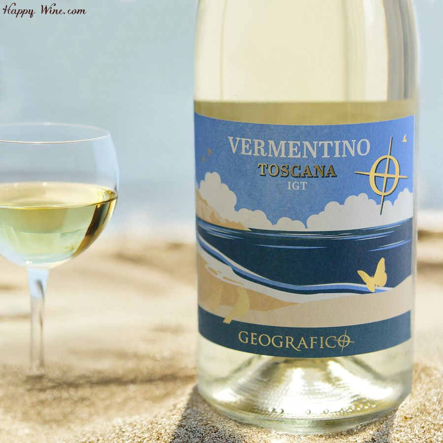 ジェオグラフィコ　タスカン・ヴァイブス　ヴェルメンティーノ(白)(SC)