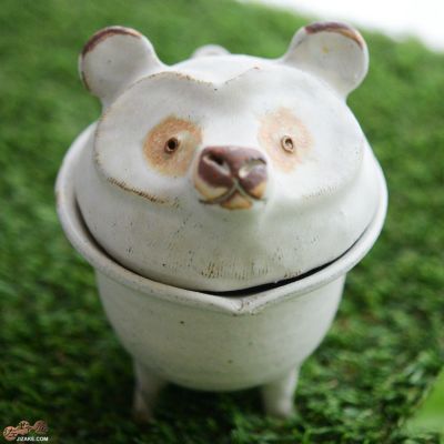 【箱入】器のしごと 片口・盃セット　クマ