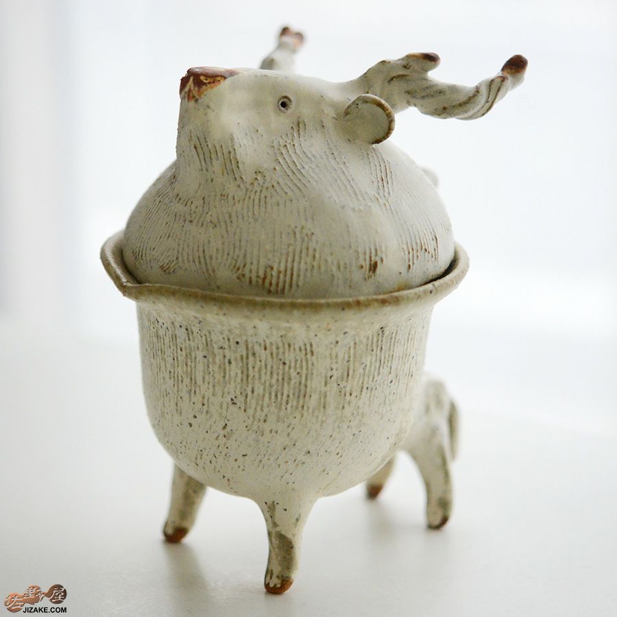 村上直子・白井隆仁 【箱入】器のしごと 片口・盃セット　シカ