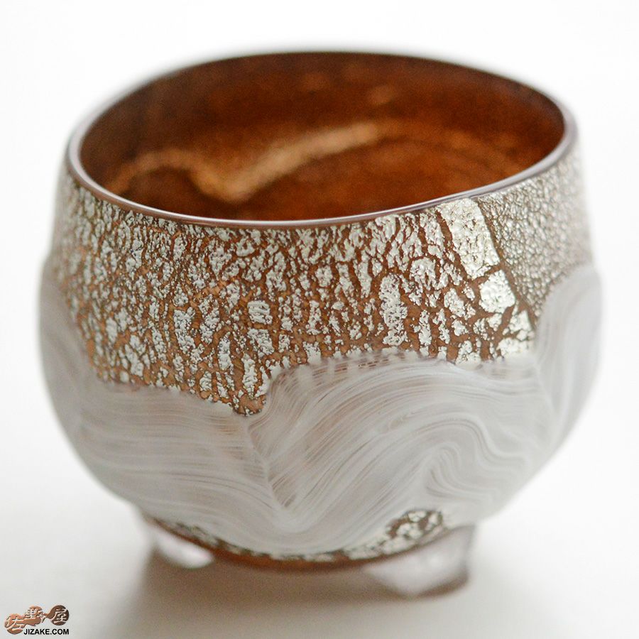 SUN GLASS STUDIO KYOTO 【箱入】風のしらべ　光琳　酒盃