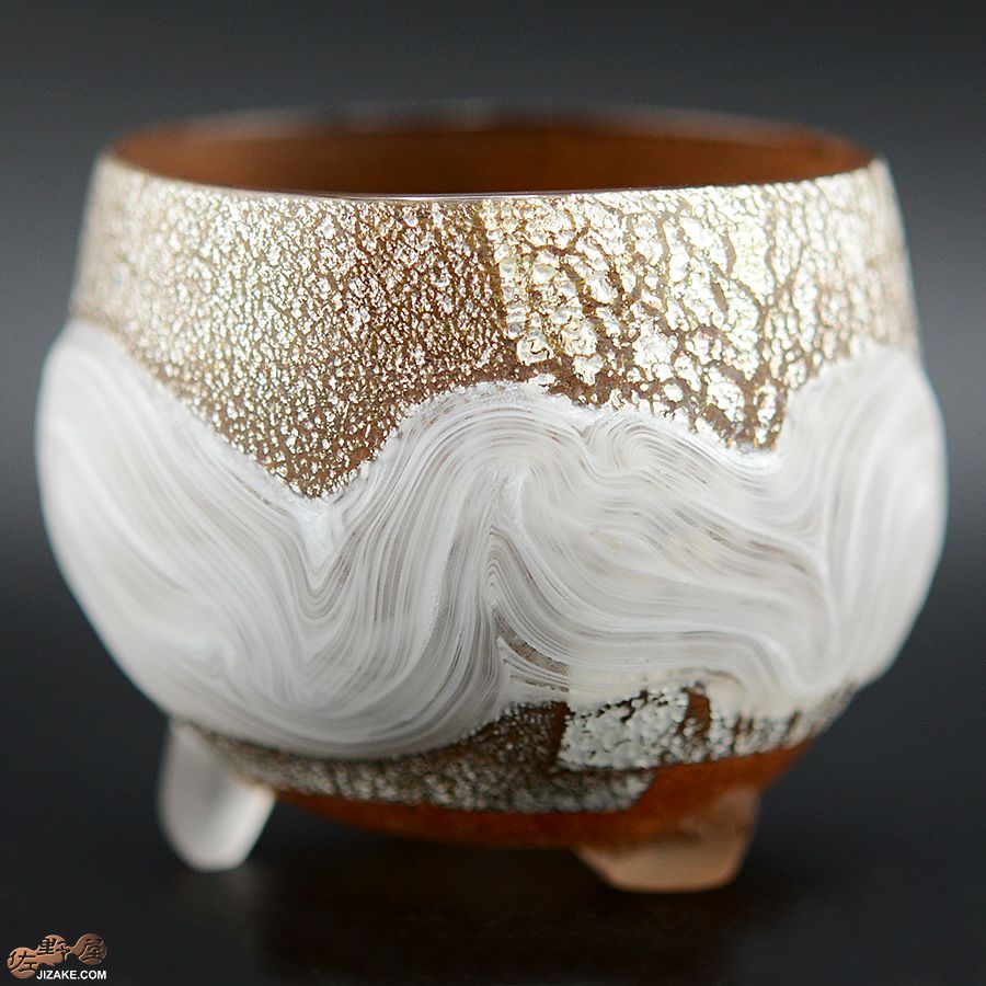 SUN GLASS STUDIO KYOTO 【箱入】風のしらべ　光琳　酒盃