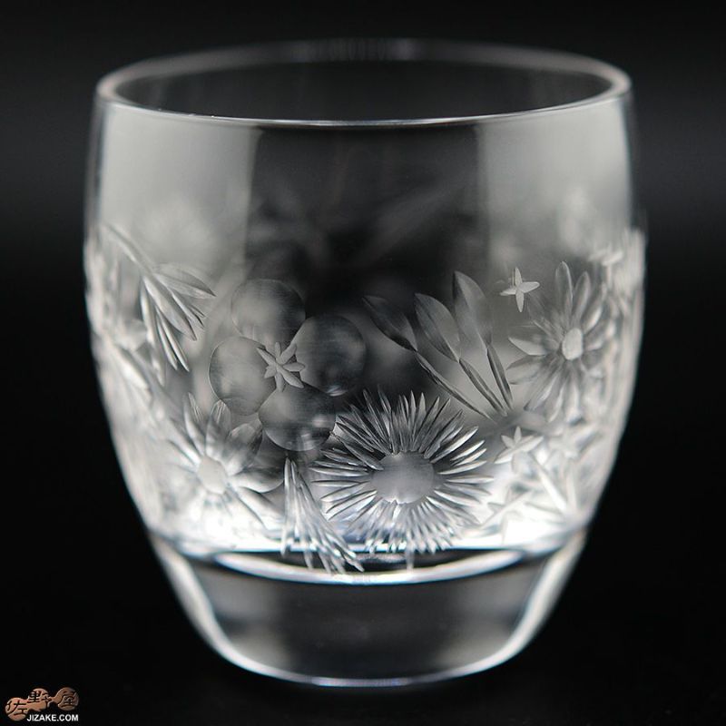 サブロウ　【箱入】Saburo ボタニカル切子　酒器　グラス