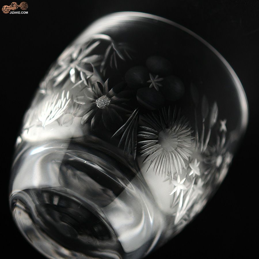 サブロウ　【箱入】Saburo ボタニカル切子　酒器　グラス