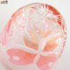 【箱入り】塩原清夏　切子ぐいのみ　蝶