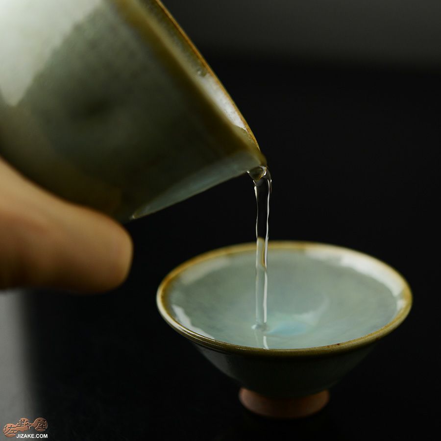 陶房 啓峰　井上啓作　盃　淡翠（たんすい）