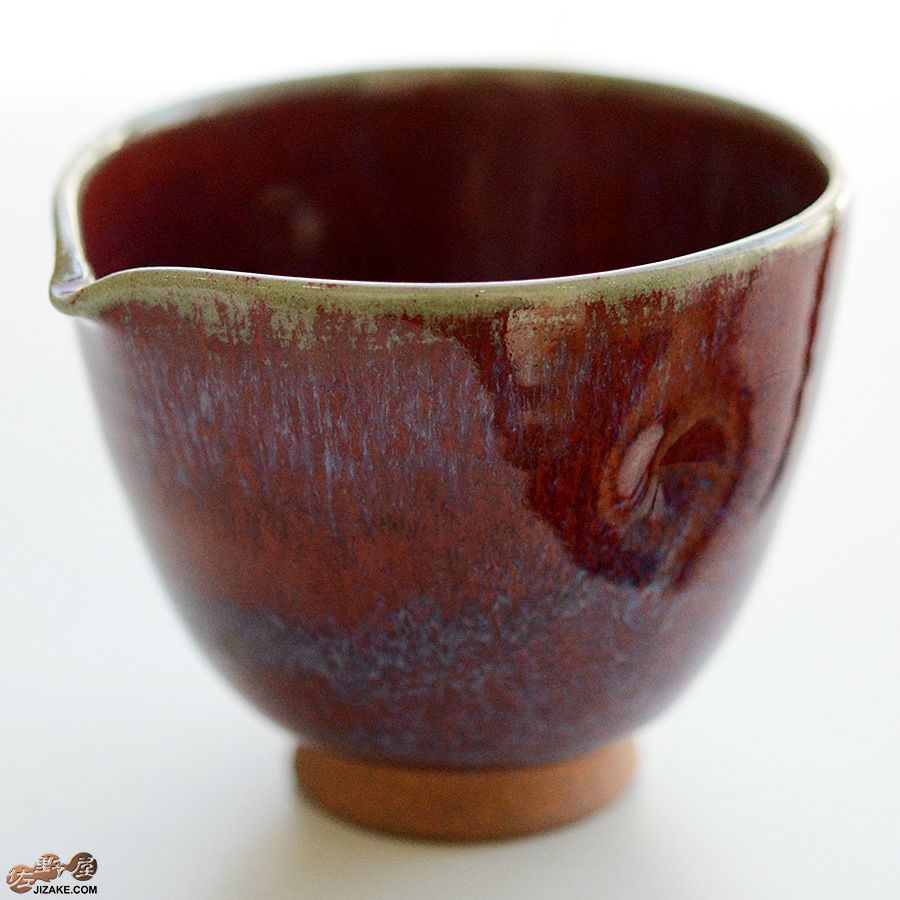 陶房 啓峰　井上啓 作　片口　麗紅（れいこう）