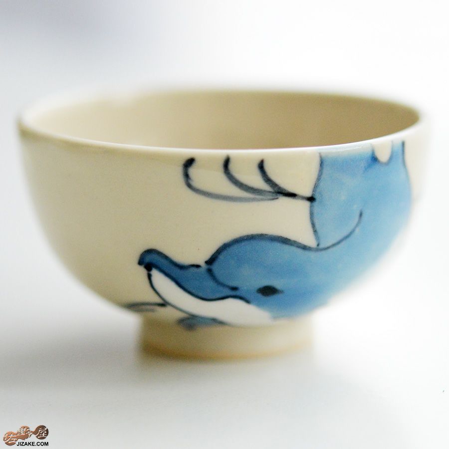 【箱入】永野健二　イルカ ぐい呑み