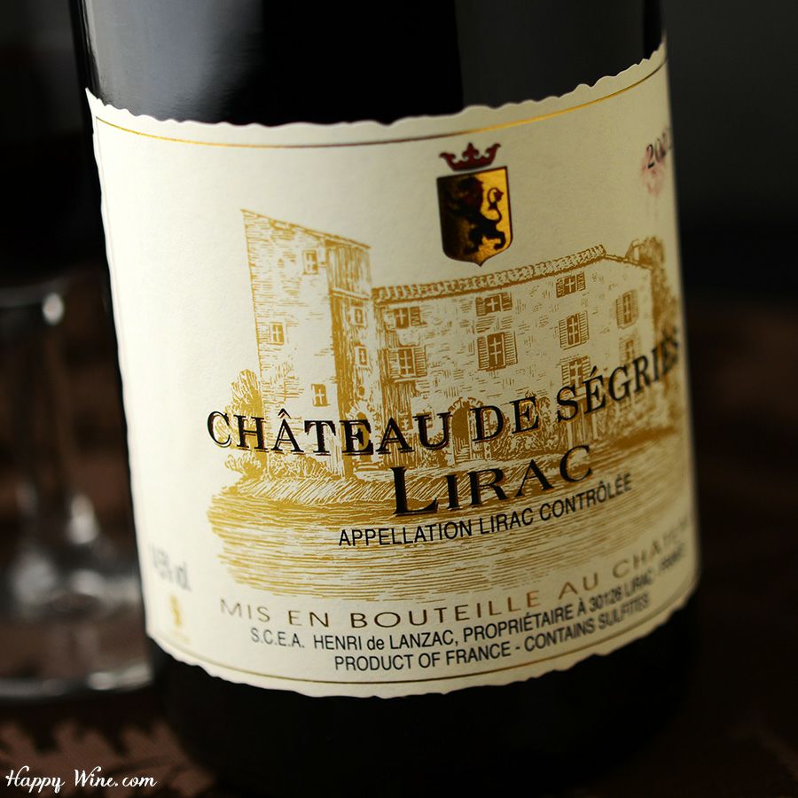 シャトー・ド・セグリエス　リラック　ルージュ(赤)