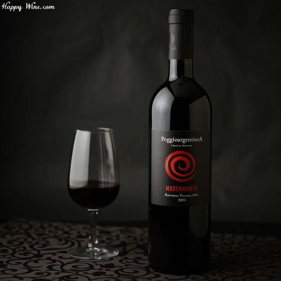 ポッジョ・アルジェンティエラ　マレンマンテ　ロッソ・トスカーナ(赤)