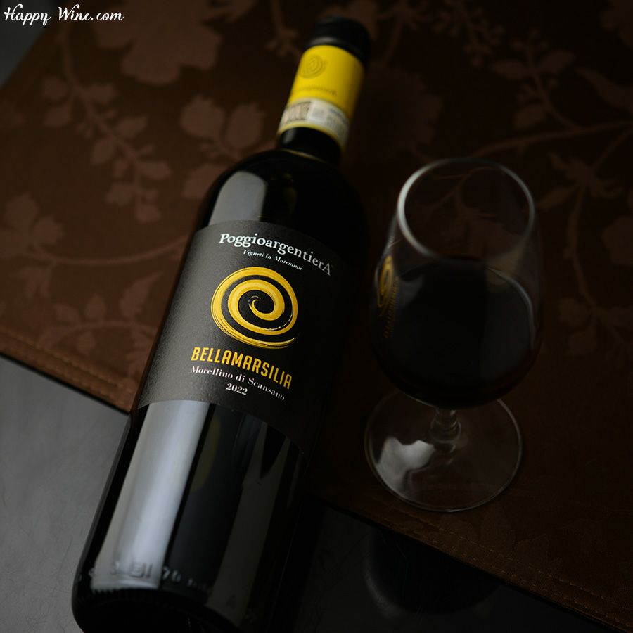 ポッジョ・アルジェンティエラ　ベッラマルシリア　モレッリーノ・ディ・スカンサーノ(赤)