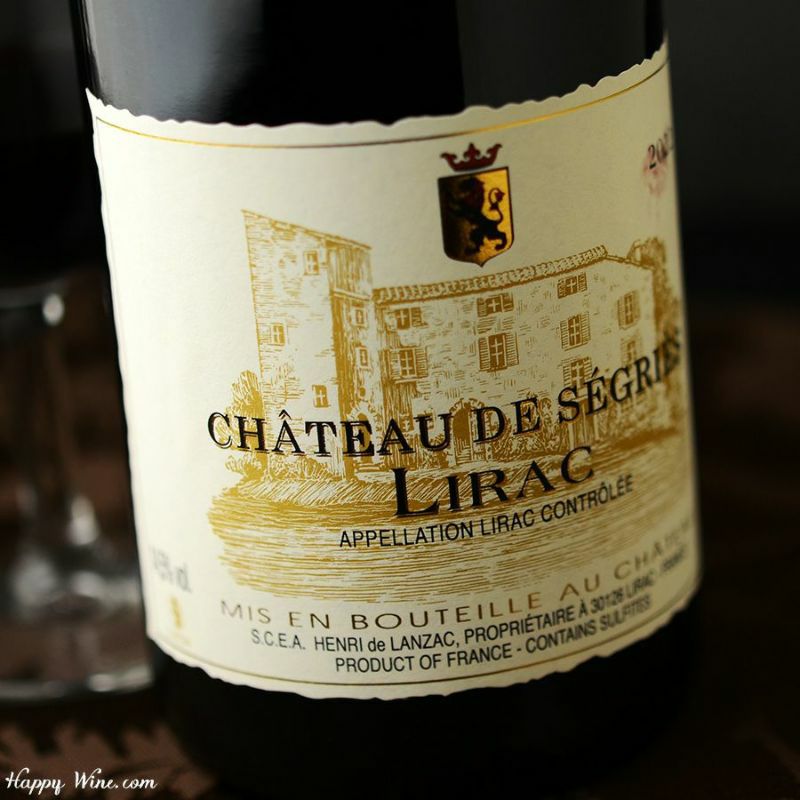 【アウトレット】　シャトー・ド・セグリエス　リラック　ルージュ(赤)