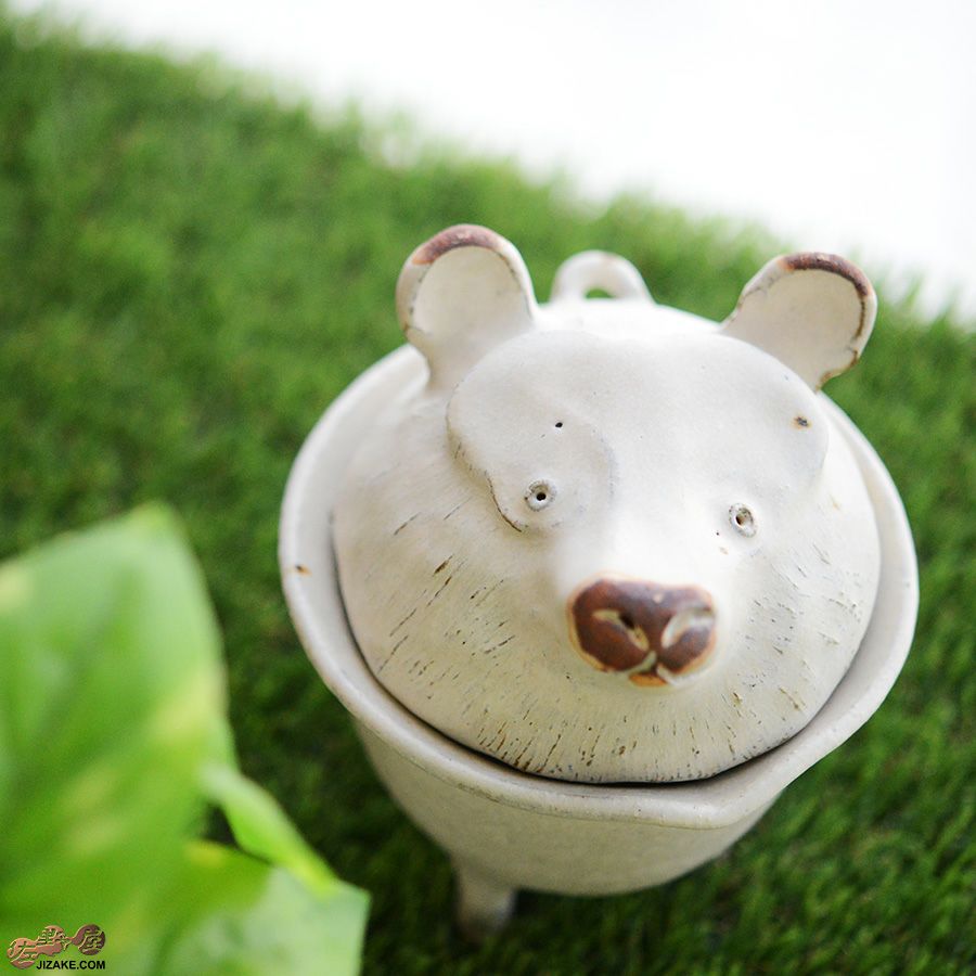 村上直子・白井隆仁　【箱入】器のしごと 片口・盃セット　シロクマ