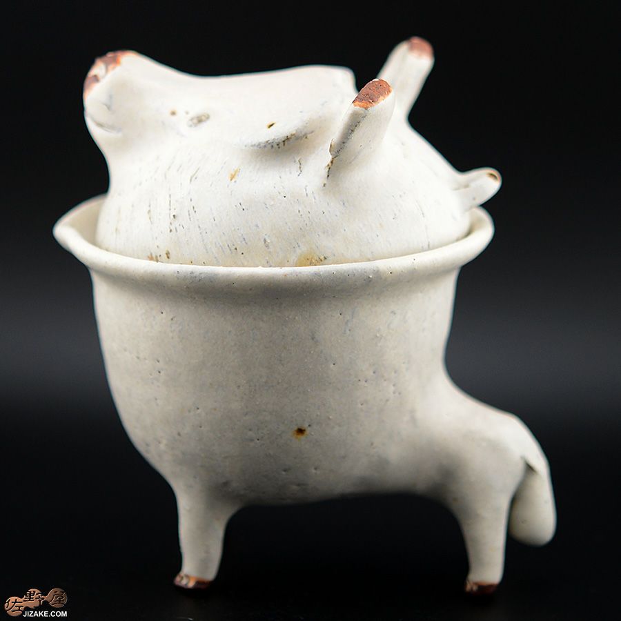 村上直子・白井隆仁　【箱入】器のしごと 片口・盃セット　シロクマ