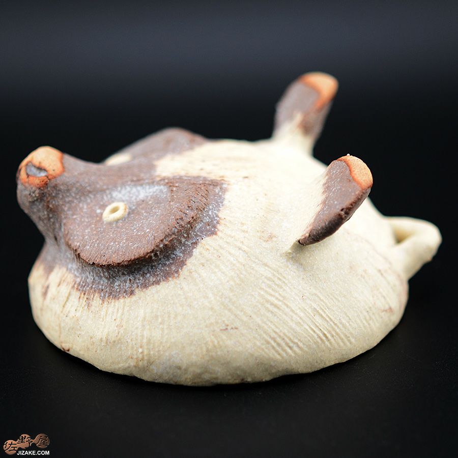 村上直子・白井隆仁　器のしごと　エゾタヌキ　sake cup