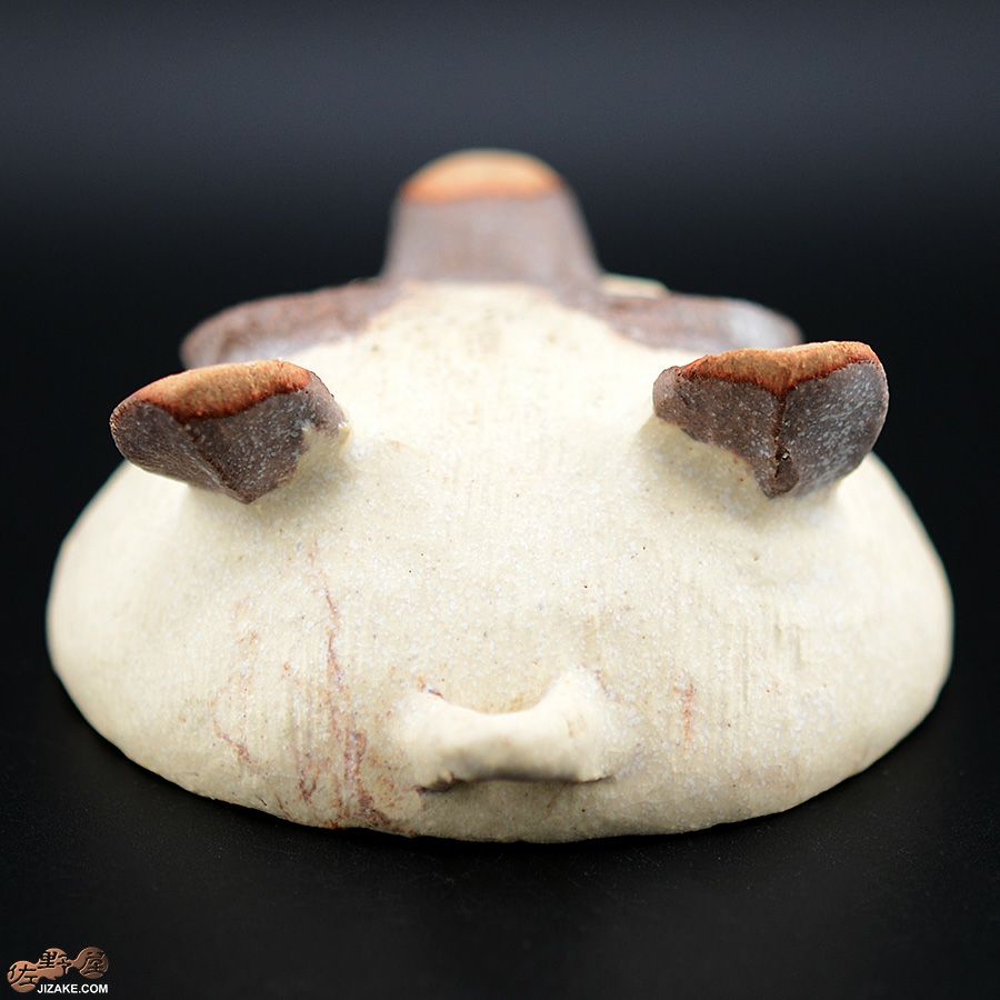 村上直子・白井隆仁　器のしごと　エゾタヌキ　sake cup