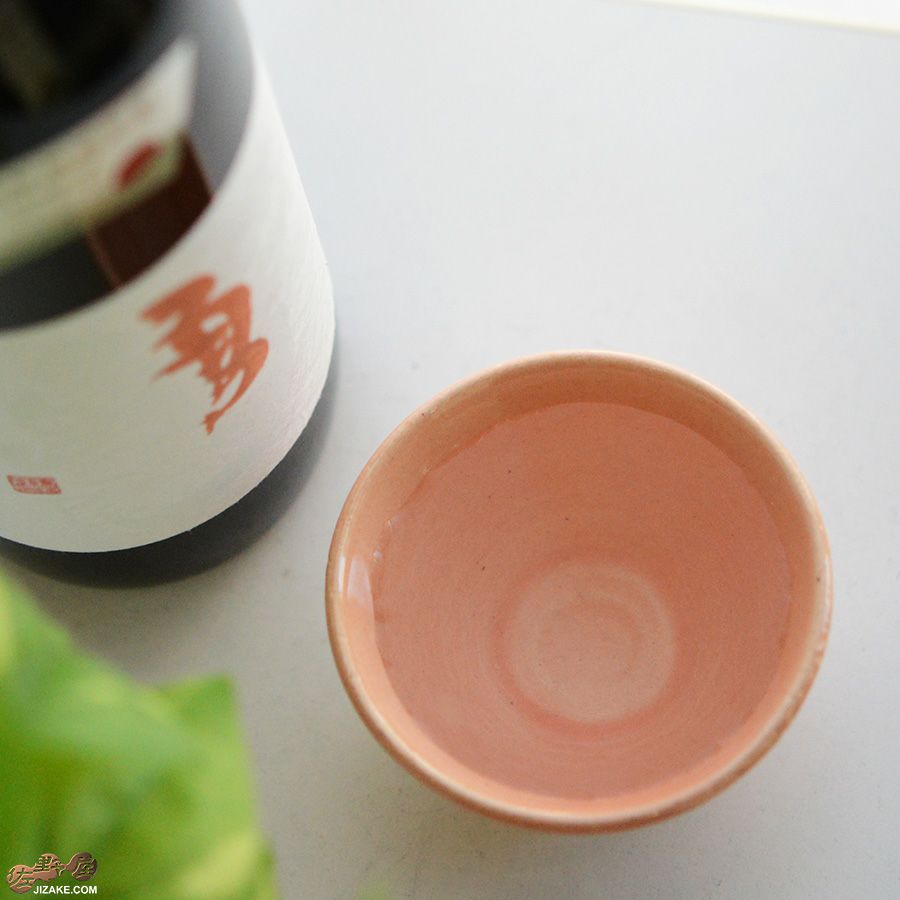 MILLEFYPottery 【簡易ラッピング】ぐい呑み　桃