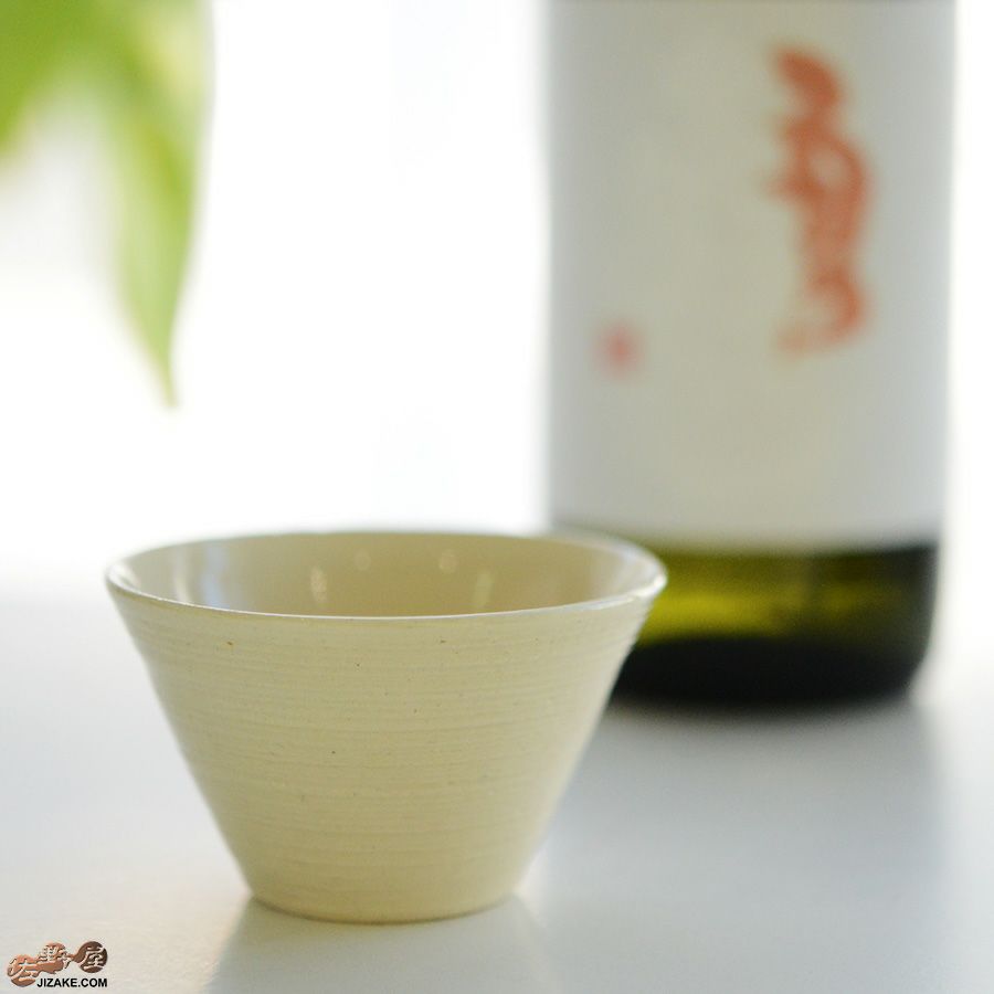 MILLEFYPottery 【簡易ラッピング】ぐい呑み　白桜