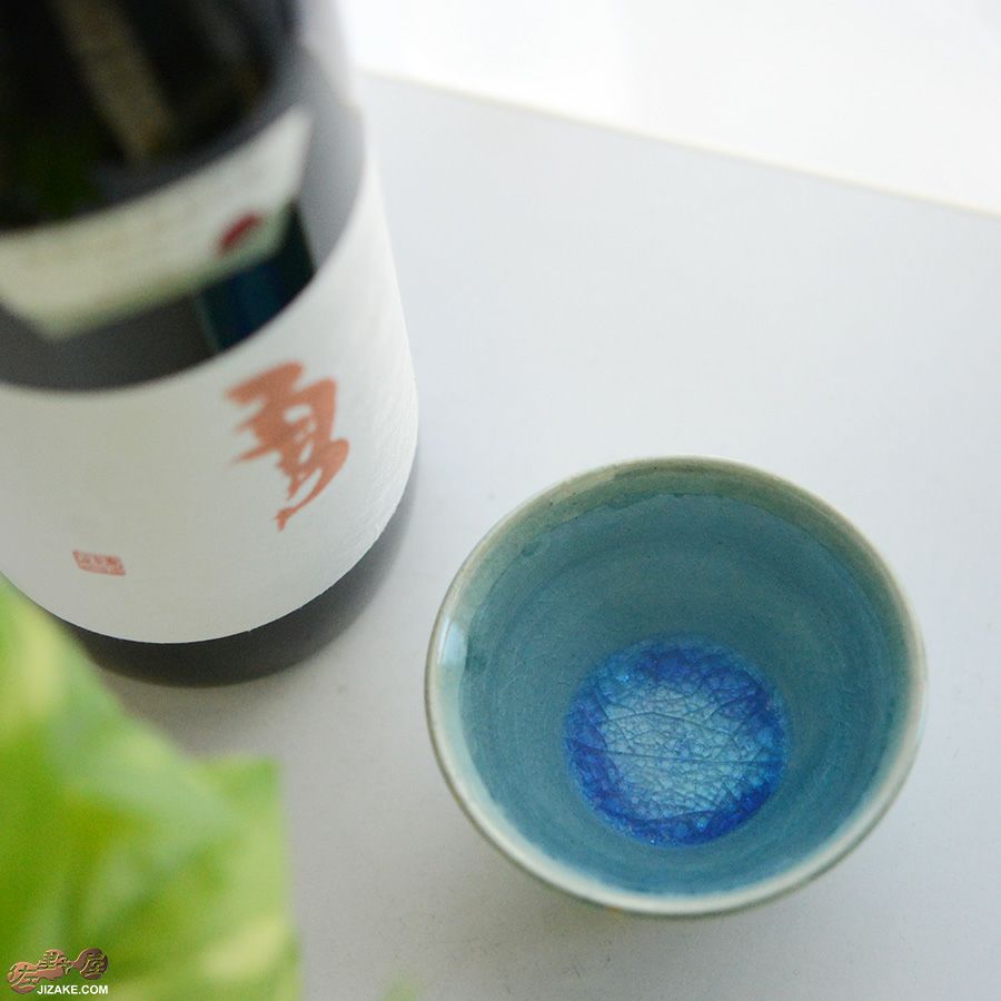 MILLEFYPottery 【簡易ラッピング】ぐい呑み　波音