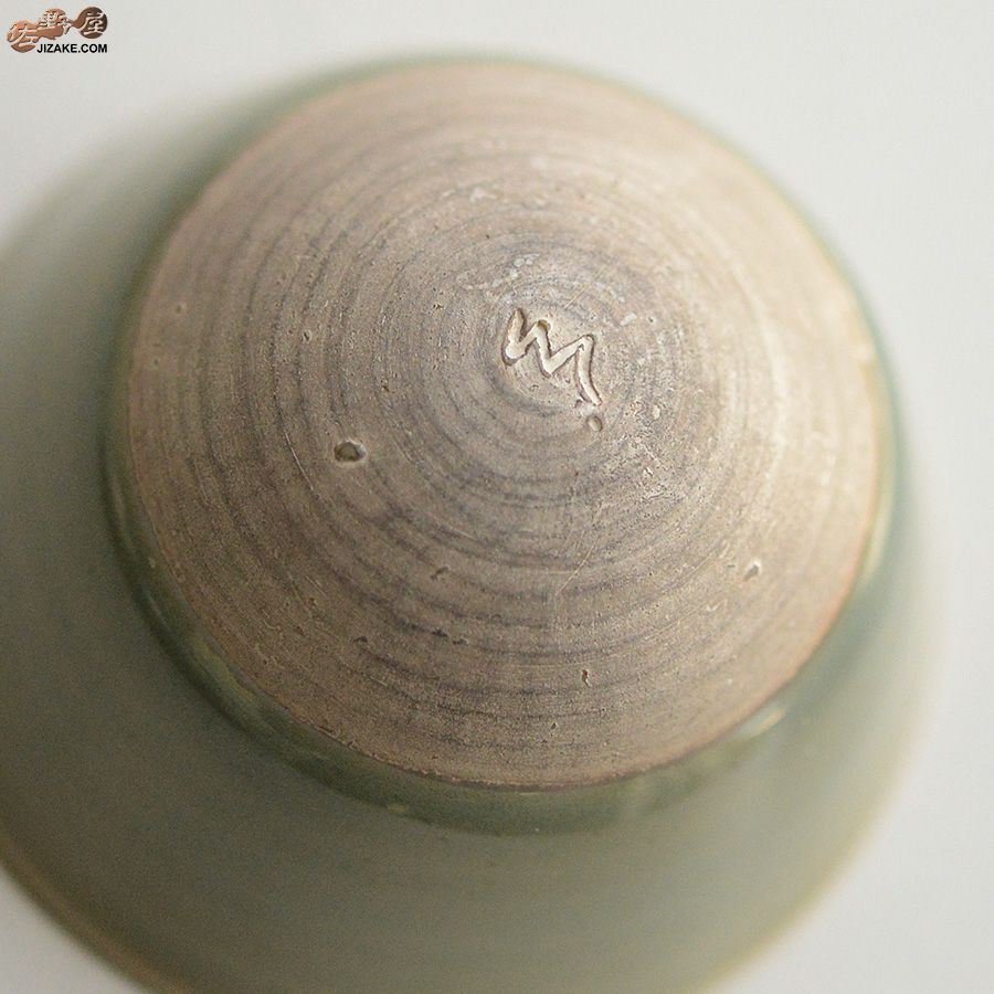 アントノヴァマリコ　銀彩盃・台セット　青磁