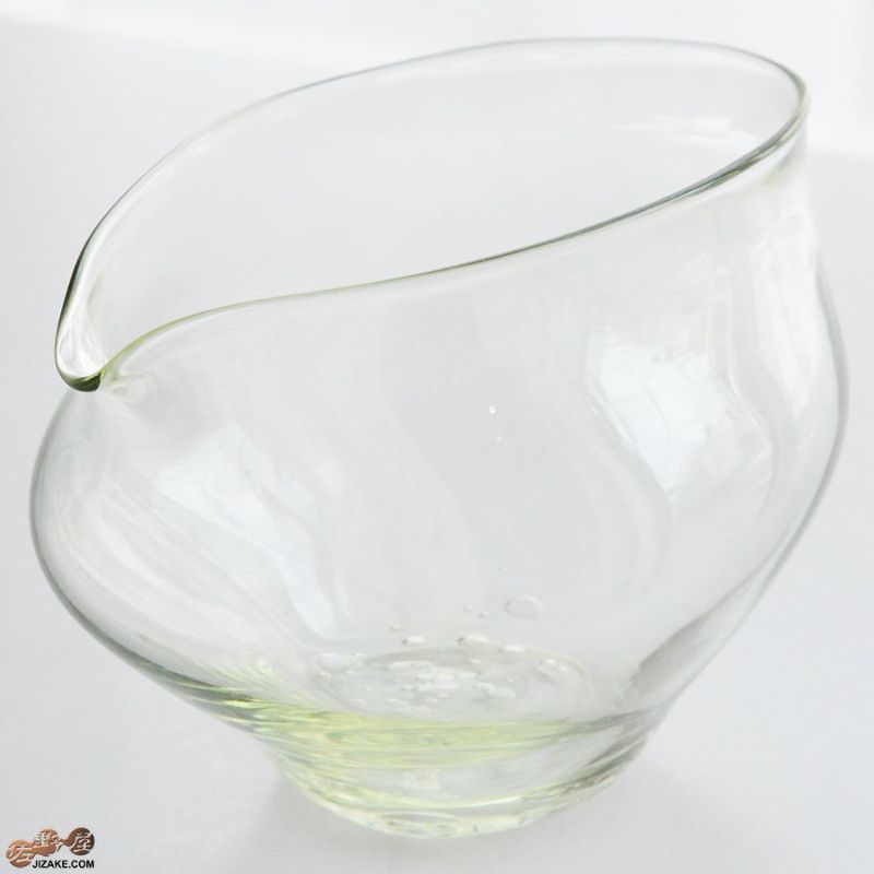 glassimeca　琵琶湖彩　片口（薄緑）