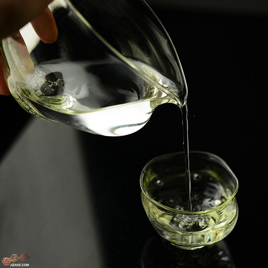 glassimeca　琵琶湖彩　片口（薄緑）