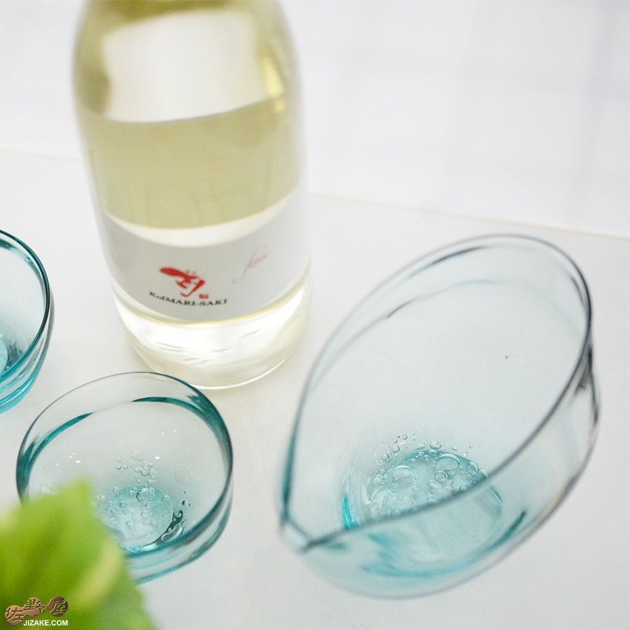 glassimeca　琵琶湖彩　片口（空色）