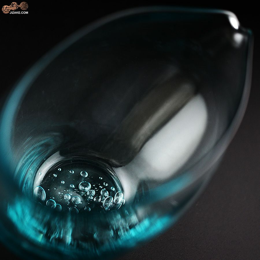 glassimeca　琵琶湖彩　片口（空色）