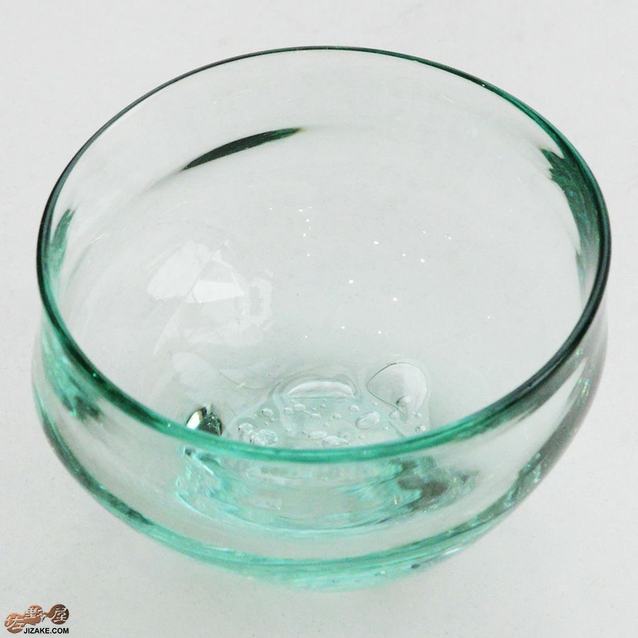 glassimeca　琵琶湖彩　ぐい呑み（水色）