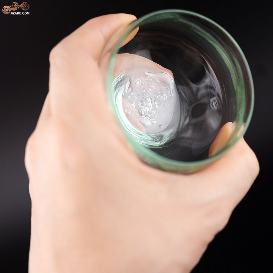 glassimeca　琵琶湖彩　ぐい呑み（水色）