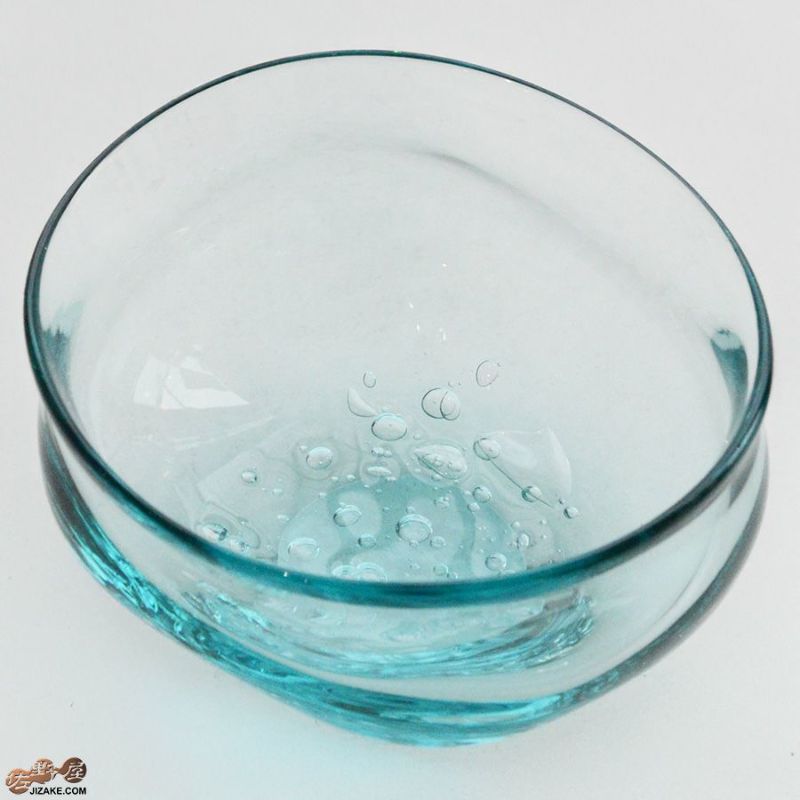 簡易ラッピング】琵琶湖彩 ぐい呑み（空色） | 日本酒専門店 佐野屋