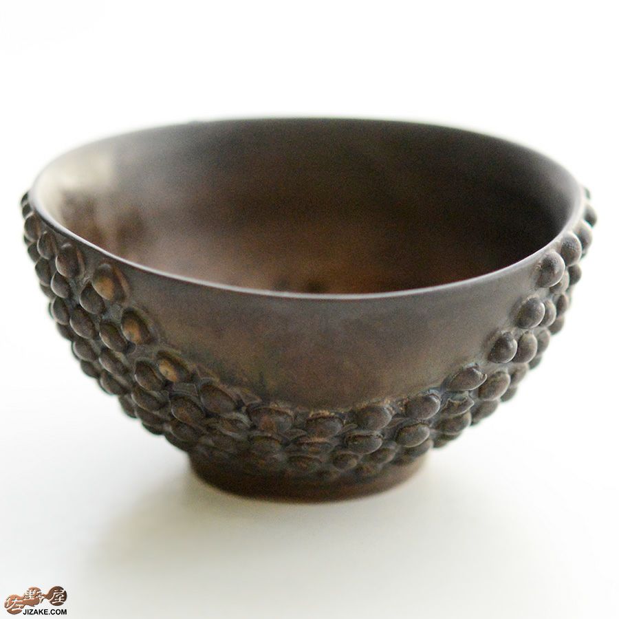 谷口純一作　螺髪（らほつ）ぐい呑み