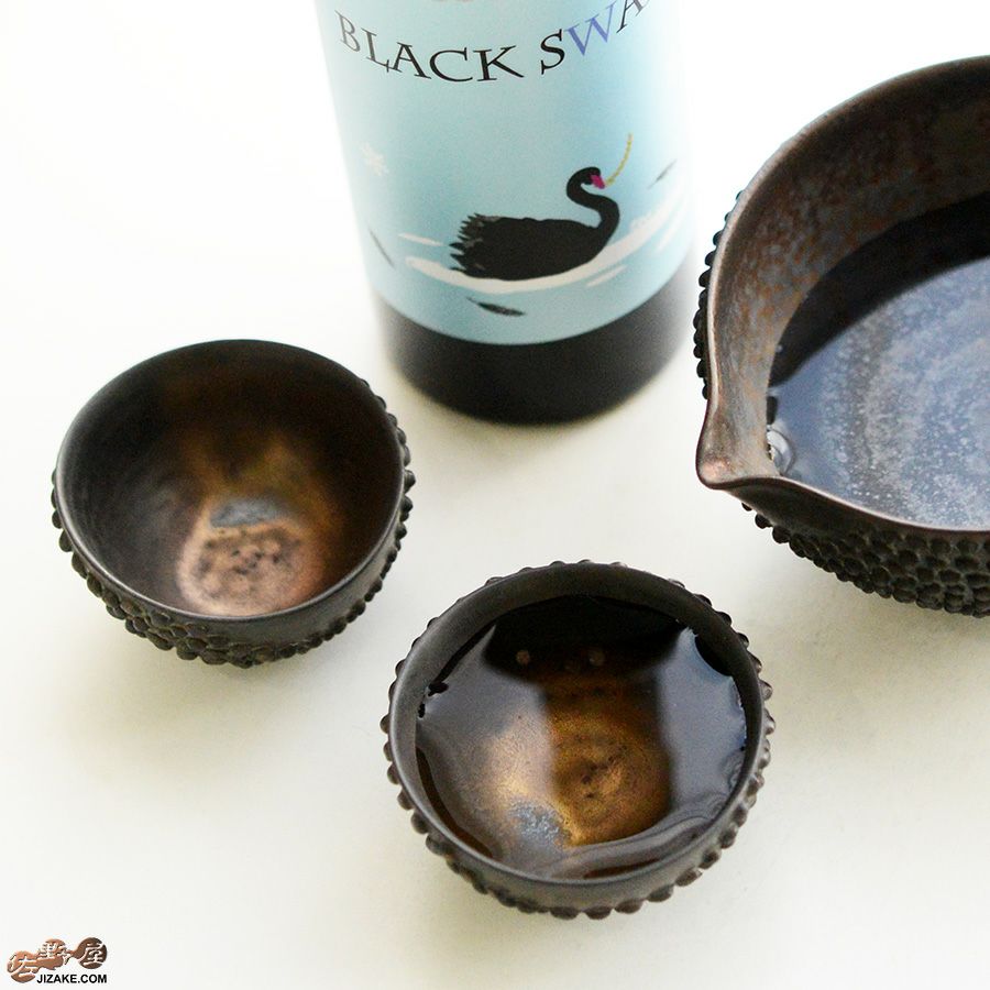 谷口純一作　螺髪（らほつ）ぐい呑み