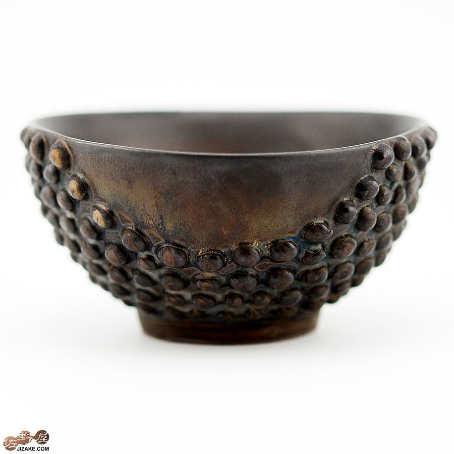 谷口純一作　螺髪（らほつ）ぐい呑み