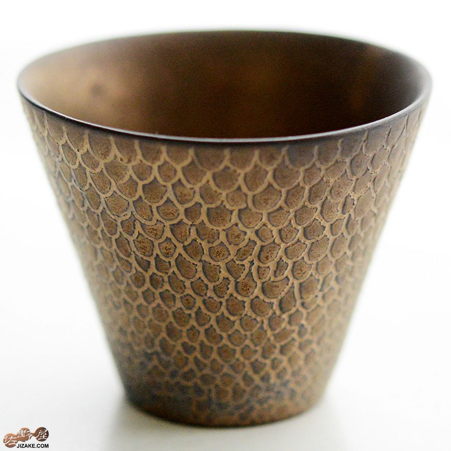 谷口純一作　鱗　ぐい呑み