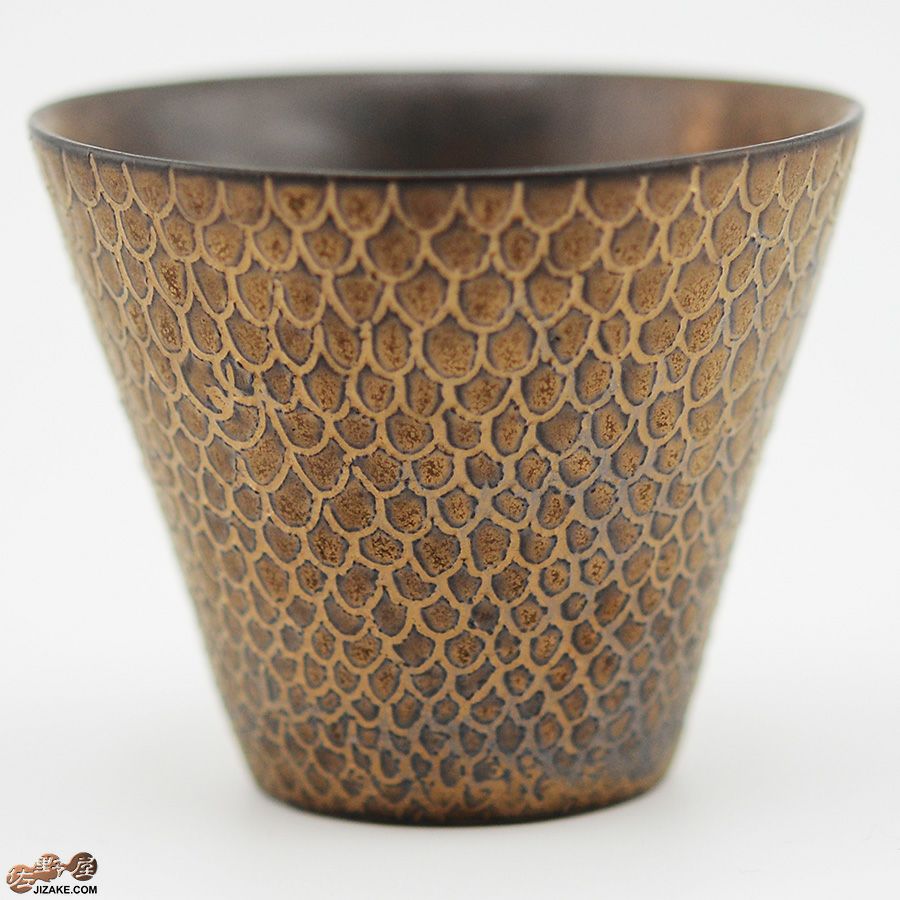 谷口純一作　鱗　ぐい呑み