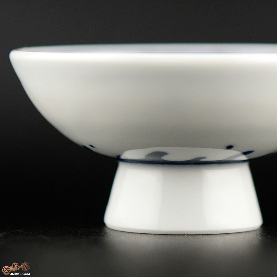 KoneKoneLabCue 染付盃　プレシオサウルス