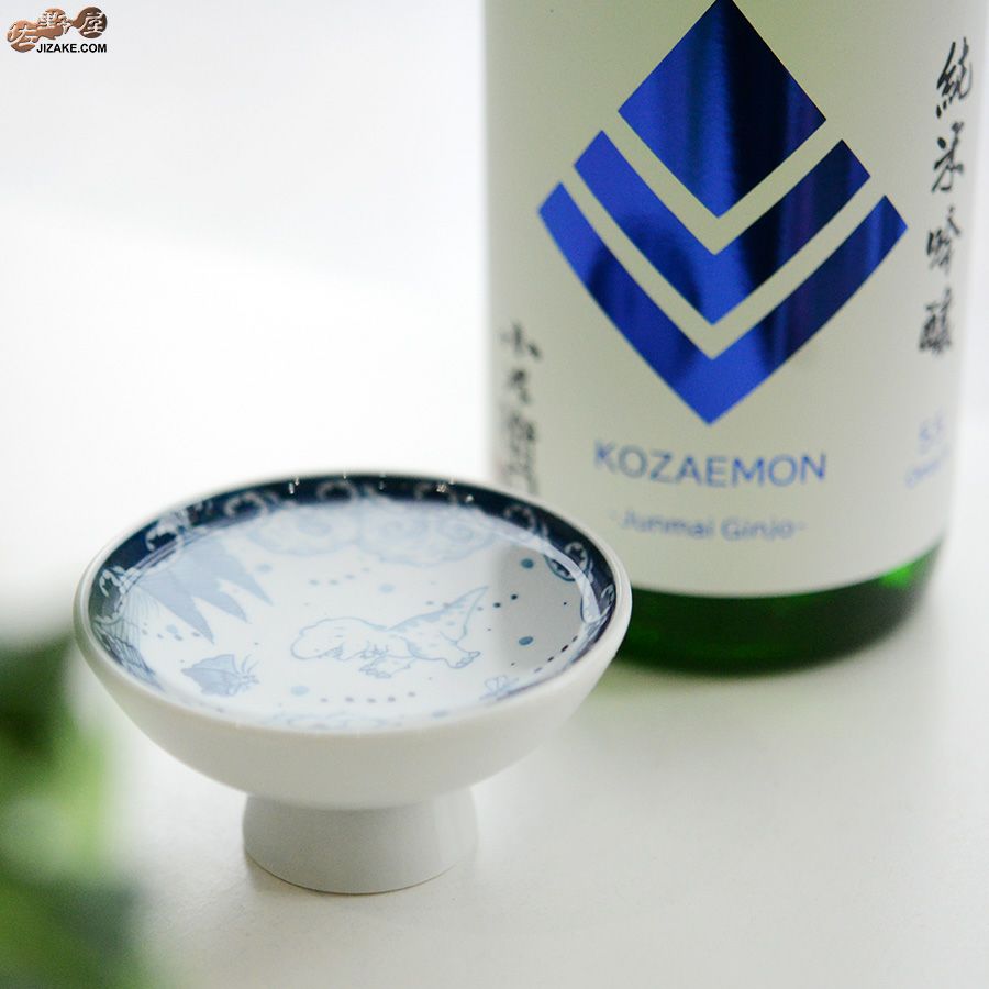 簡易ラッピング】KoneKoneLabCue 染付盃 ティラノサウルス | 日本酒